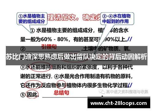 苏比门迪深思熟虑后做出留队决定的背后动因解析 苏比门迪深思熟虑后做出留队决定的背后动因解析