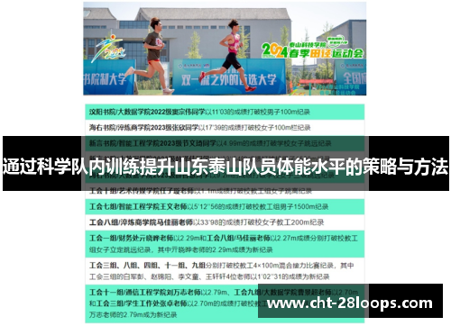 通过科学队内训练提升山东泰山队员体能水平的策略与方法 通过科学队内训练提升山东泰山队员体能水平的策略与方法